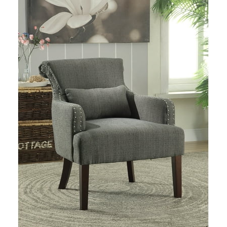nailhead trim accent chair farmhouse furniture of america trenton gray nailhead trim accent chair nailhead trim accent chair farmhouse furniture of america trenton gray nailhead trim accent chair